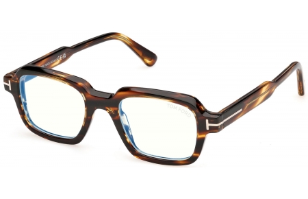 Monturas - Tom Ford - FT6123-B - 055  STRIPED BROWN