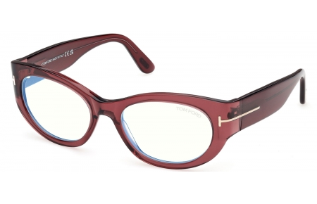 Monturas - Tom Ford - FT6133-B - 069  SHINY BURGUNDY