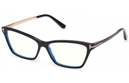 Monturas - Tom Ford - FT6135-B - 001  SHINY BLACK