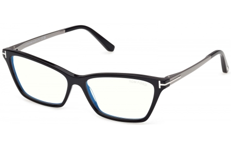 Monturas - Tom Ford - FT6135-B - 005  SHINY BLACK RUTHENIUM