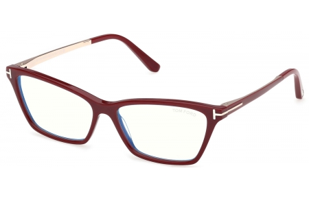Monturas - Tom Ford - FT6135-B - 069  SHINY BURGUNDY