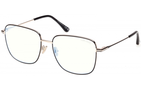 Monturas - Tom Ford - FT6136-B - 001  SHINY BLACK