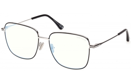 Monturas - Tom Ford - FT6136-B - 005  SHINY BLACK