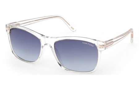 Gafas de Sol - Tom Ford - GIULIO FT0698 - 26W  CRYSTAL // BLUE GRADIENT