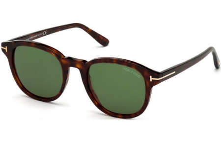 Lunettes de soleil - Tom Ford - JAMESON FT0752 - 52N  DARK HAVANA // GREEN