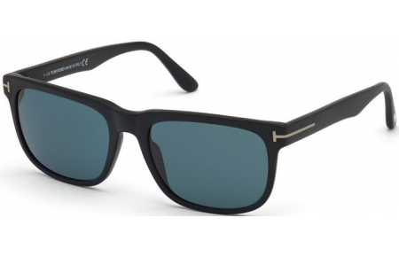 Gafas de Sol - Tom Ford - STEPHENSON FT0775 - 02N  MATTE BLACK // GREEN