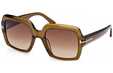 Gafas de Sol - Tom Ford - KAYA FT1082 - 51F  PUTTY // BROWN GRADIENT