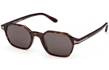 Gafas de Sol - Tom Ford - JOEY-02 FT1301 - 52A  HAVANA // DARK GREY
