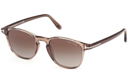 Gafas de Sol - Tom Ford - HOLT-02 FT1302 - 45B  SHINY LIGHT BROWN // GREY GRADIENT