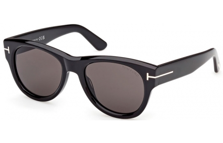 Gafas de Sol - Tom Ford - BURTON-02 FT1305 - 01A  SHINY BLACK // DARH GREY