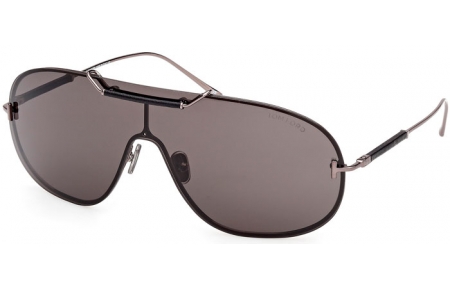 Gafas de Sol - Tom Ford - TYLER-02 FT1309 - 08A  SHINY BRONZE // GREY