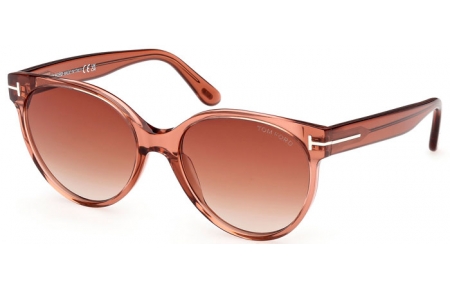 Gafas de Sol - Tom Ford - TALLULAH-02 FT1311 - 45F  SHINY LIGHT BROWN // BROWN GRADIENT