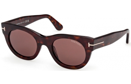 Gafas de Sol - Tom Ford - MARINE-02 FT1315 - 52E  DARK HAVANA // BROWN