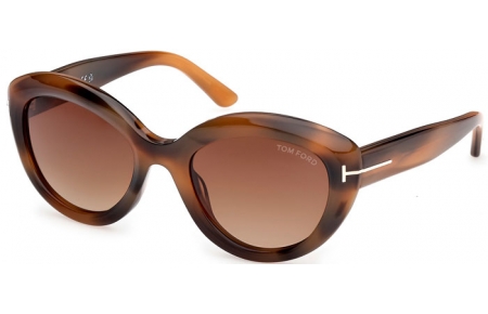 Gafas de Sol - Tom Ford - STACY-02 FT1316 - 55F  HAVANA // BROWN GRADIENT