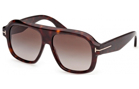 Gafas de Sol - Tom Ford - RHONDA-02 FT1324 - 52K  DARK HAVANA // ROVIEX GRADIENT