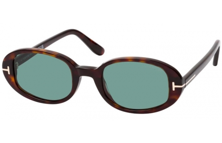 Sunglasses - Tom Ford - IGGY FT1364 - 52N  DARK HAVANA // GREEN