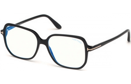 Lunettes de vue - Tom Ford - FT5578-B - 001  POLISHED BLACK