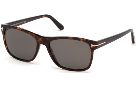 Lunettes de soleil - Tom Ford - GIULIO FT0698 - 52D  DARK HAVANA // GREY POLARIZED