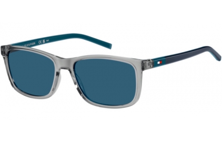 Lunettes Junior - Tommy Hilfiger Junior - TH 2244/S - KB7 (KU) GREY // BLUE GREY
