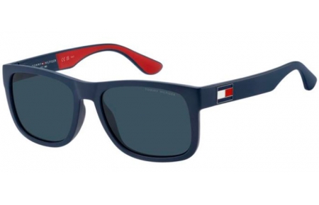 Gafas de Sol - Tommy Hilfiger - TH 1556/N/S - 8RU (KU) BLUE RED WHITE // BLUE GREY