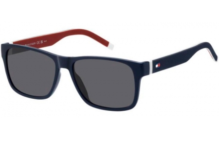Gafas de Sol - Tommy Hilfiger - TH 1718/S - FLL (IR) MATTE BLUE // GREY