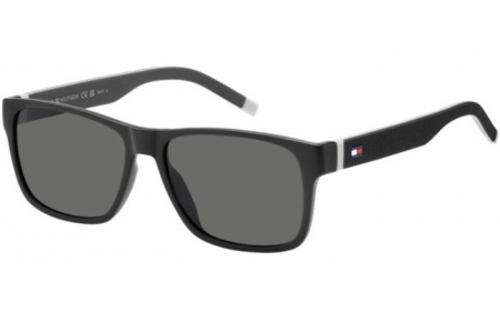 Gafas de Sol - Tommy Hilfiger - TH 1718/S - RIW (M9) MATTE GREY // GREY POLARIZED