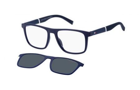 Monturas - Tommy Hilfiger - TH 1903/CS - PJP (C3) BLUE // CLEAR + CLIP ON BLUE POLARIZED