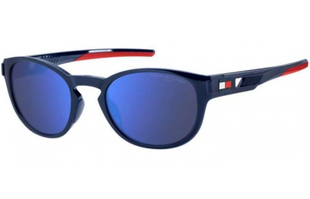 Gafas de Sol - Tommy Hilfiger - TH 1912/S - PJP (ZS) BLUE // BLUE MULTILAYER HIGH CONTRAST