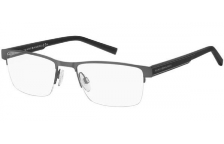 Lunettes de vue - Tommy Hilfiger - TH 1996 - R80 MATTE DARK RUTHENIUM
