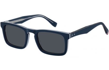 Gafas de Sol - Tommy Hilfiger - TH 2068/S - PJP (IR) BLUE // GREY