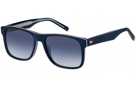 Lunettes de soleil - Tommy Hilfiger - TH 2073/S - PJP (08) BLUE // DARK BLUE GRADIENT