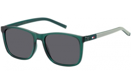 Lunettes Junior - Tommy Hilfiger Junior - TH 2120/S - 1ED (IR) GREEN // GREY