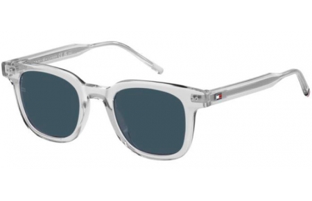 Lunettes de soleil - Tommy Hilfiger - TH 2126/S - 900 (KU) CRYSTAL // BLUE