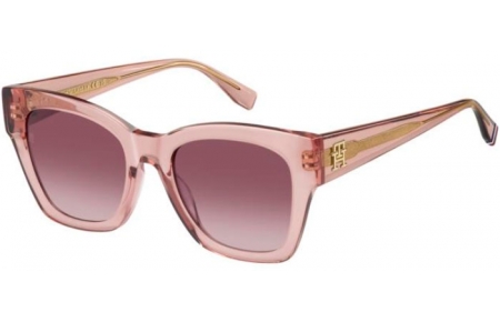 Lunettes de soleil - Tommy Hilfiger - TH 2156/S - 35J (3X) PINK // PINK GRADIENT