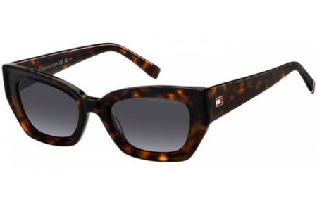 Lunettes de soleil - Tommy Hilfiger - TH 2254/S - 086 (GB) HAVANA // GREY GRADIENT AZURE