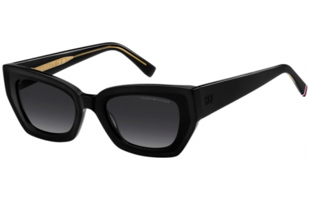 Gafas de Sol - Tommy Hilfiger - TH 2254/S - 807 (9O) BLACK // DARK GREY GRADIENT
