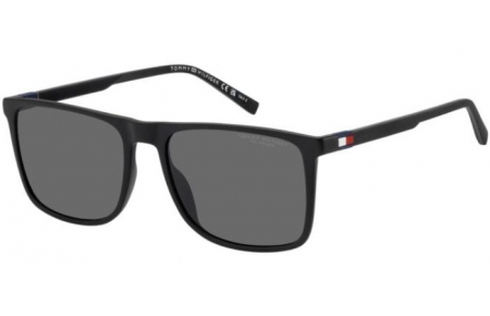 Lunettes de soleil - Tommy Hilfiger - TH 2277/S - 08A (M9) BLACK GREY // GREY POLARIZED