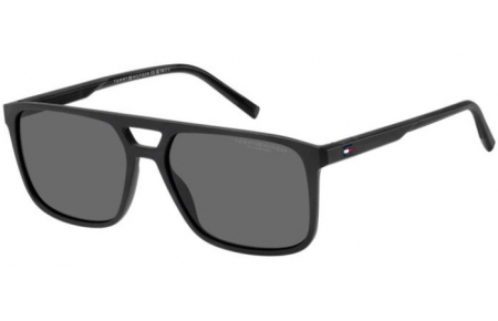 Sunglasses - Tommy Hilfiger - TH 2280/S - 807 (M9) BLACK // GREY POLARIZED