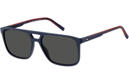 Gafas de Sol - Tommy Hilfiger - TH 2280/S - 8RU (IR) BLUE RED // GREY
