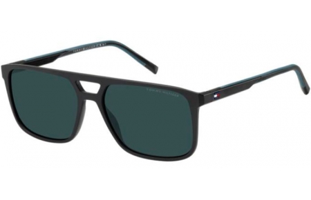 Gafas de Sol - Tommy Hilfiger - TH 2280/S - ETJ (KU) BLACK TEAL // BLUE