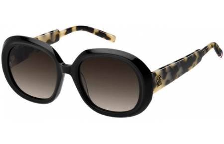 Gafas de Sol - Tommy Hilfiger - TH 2284/S - WR7 (HA) BLACK HAVANA // BROWN GRADIENT