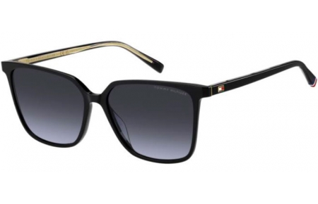 Gafas de Sol - Tommy Hilfiger - TH 2292/S - 807 (08) BLACK // DARK BLUE GRADIENT