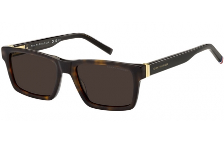 Gafas de Sol - Tommy Hilfiger - TH 2309/S - 086 (70) DARK HAVANA // BROWN