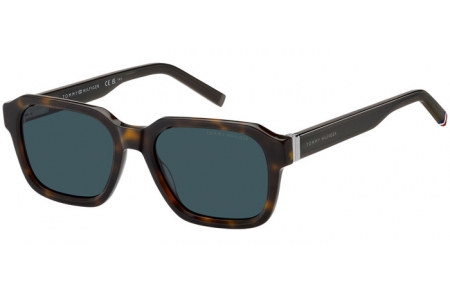 Gafas de Sol - Tommy Hilfiger - TH 2310/S - 086 (KU) DARK HAVANA // BLUE