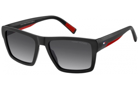 Gafas de Sol - Tommy Hilfiger - TH 2324/S - OIT (9O) BLACK RED // DARK GREY GRADIENT