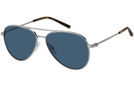 Gafas de Sol - Tommy Hilfiger - TH 2336/S - 6LB (KU) RUTHENIUM // BLUE