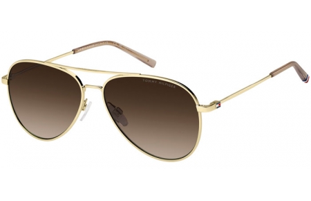 Gafas de Sol - Tommy Hilfiger - TH 2336/S - J5G (HA) GOLD // BROWN GRADIENT