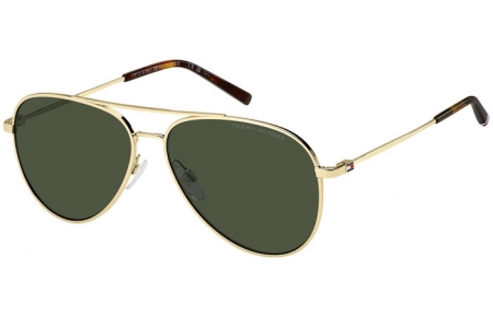 Gafas de Sol - Tommy Hilfiger - TH 2336/S - J5G (QT) GOLD // GREEN