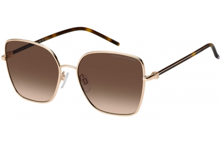 Gafas de Sol - Tommy Hilfiger - TH 2337/S - 000 (HA) GOLD // BROWN GRADIENT