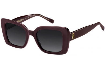 Gafas de Sol - Tommy Hilfiger - TH 2341/S - LHF (9O) BURGUNDY // DARK GREY GRADIENT